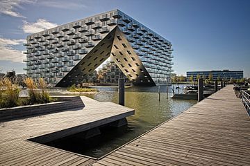 Sluishuis, IJburg, Amsterdam by Rob Boon