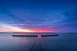 Winter sonnenaufgang von Erik van Lent