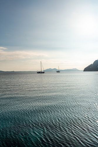 Serene Golden Hour aan Platja Formentor, Mallorca