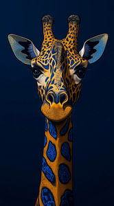 Majestätische Giraffe
