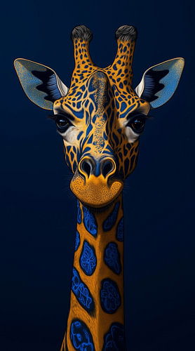 Majestätische Giraffe
