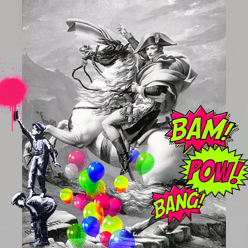 Banksy - Hommage Napoleon Deel 1