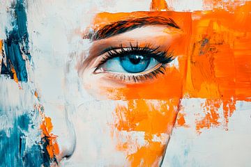 View in bright colours - change of perspective by Poster Art Shop