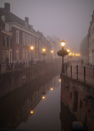 Utrecht in the fog.