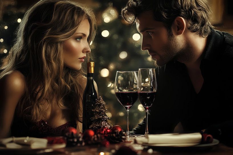 dining together in the restaurant by Egon Zitter