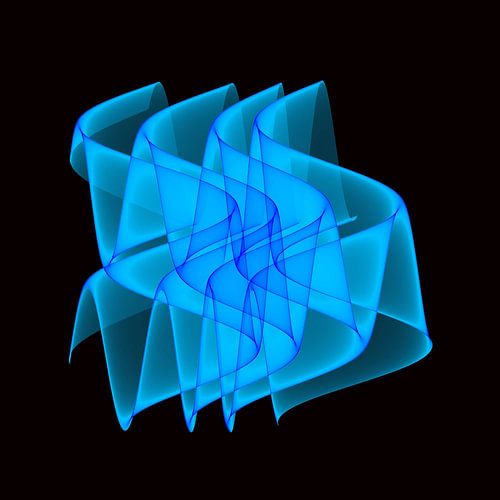 Blaue Wellen