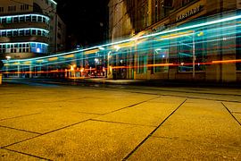 Pedestrian zones in the old town of Erfurt