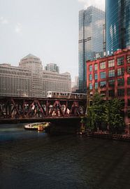 Chicago Metro Pink Line Bridge by Joris Vanbillemont