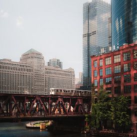 Chicago Metro Pink Line Bridge by Joris Vanbillemont