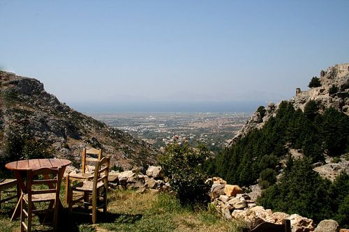 Taverne Old Pyli in Kos von Anja van de Graaf
