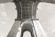 Parijs Arc de Triomphe in perspectief van JPWFoto thumbnail
