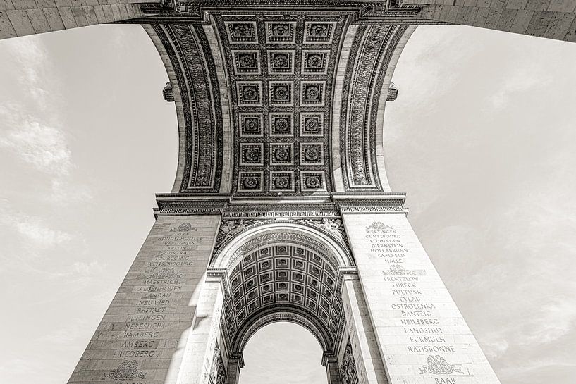 L'Arc de Triomphe de Paris en perspective par JPWFoto