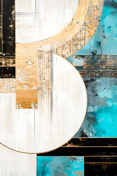 ABSTRAKTE KUNST Präzision von Melanie Viola