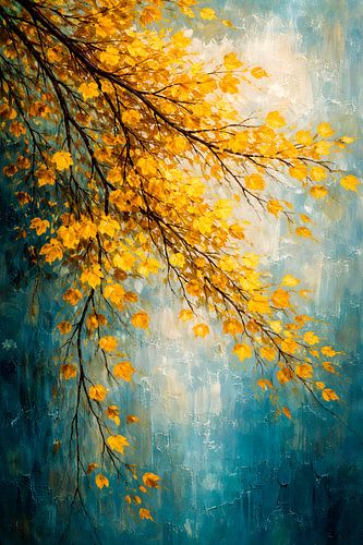 Murmures dorés dans le ciel