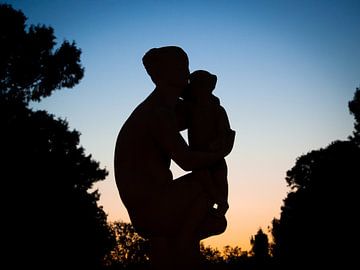 Hilversum, femme avec un enfant