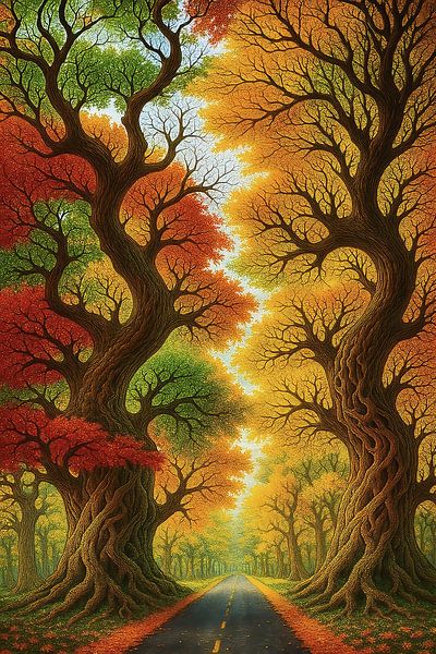 Sentier d'automne par INGO