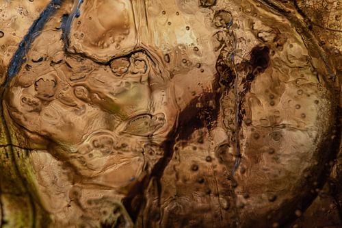 Abstraktes Foto Braune Erdfarben | Bildende Kunst