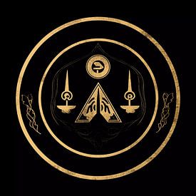 Alchemie-Emblem von Vythryd Arts