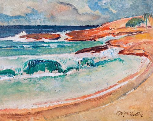 Leo Putz, Little bay (Rio), 1930