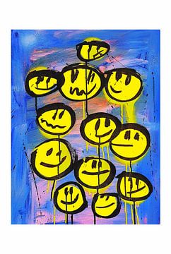 Smiley POP # 8 van Mister Artsy