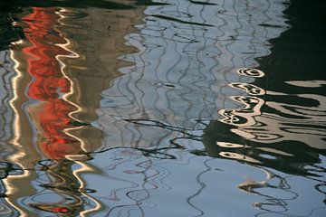 spiegeling visserijhaven