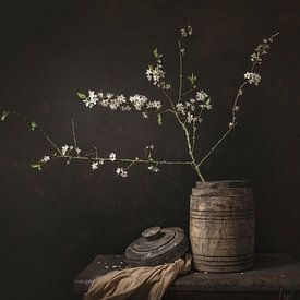 Stilleben mit Blumen. Blüte. Panorama. Neue Meister. von Alie Ekkelenkamp