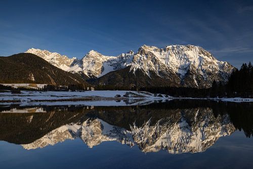 Avondlijke sfeer aan de Schmalensee