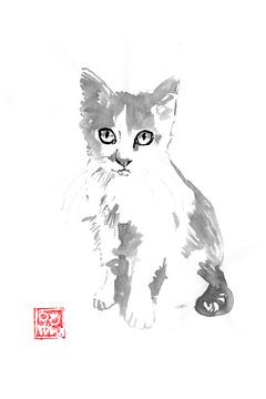 kleine kat van Péchane Sumie