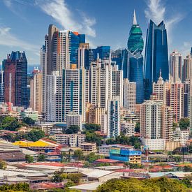 Die Skyline von Panama City von Jan Schneckenhaus