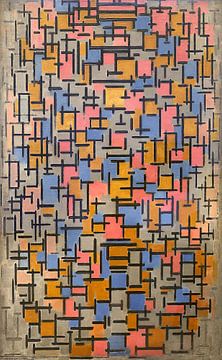 Komposition, Piet Mondrian - 1916