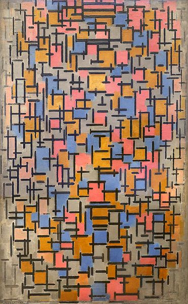 Composition, Piet Mondrian - 1916 by Het Archief