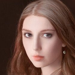 Foto van het meisje met de parel