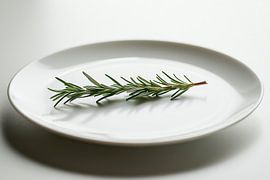 Assiette au romarin sur Poster Art Shop