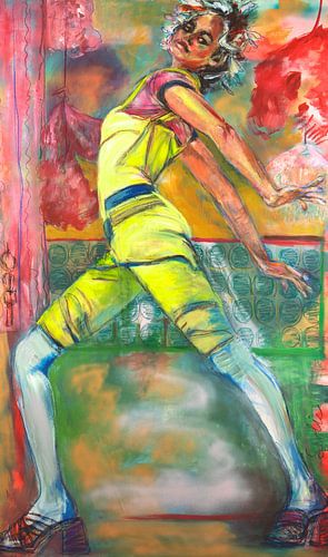 Schilderij 'Party Girl'