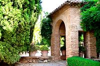 Die Gärten von Alhambra.