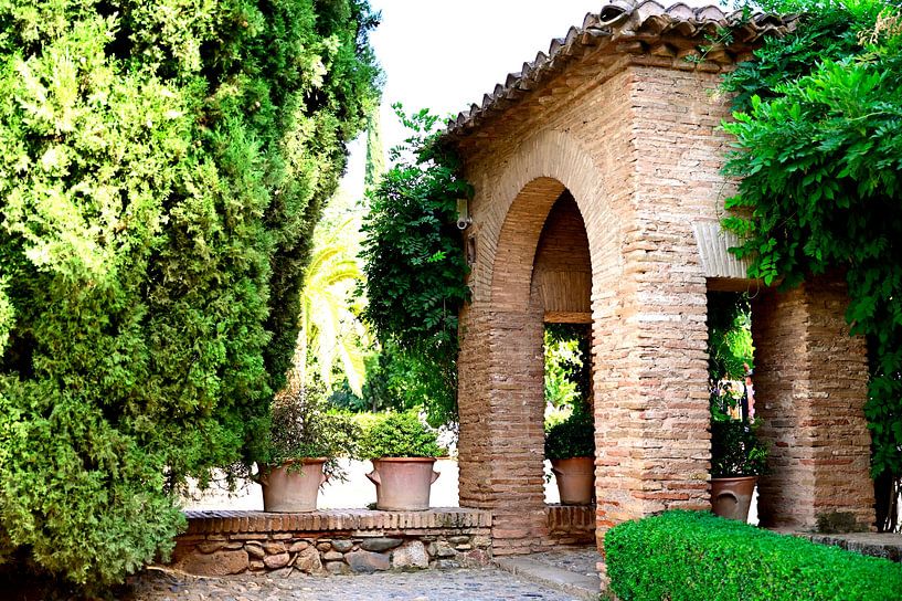 Die Gärten von Alhambra. von Arie Slotemaker