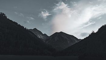Abendlicht über Bichlbach