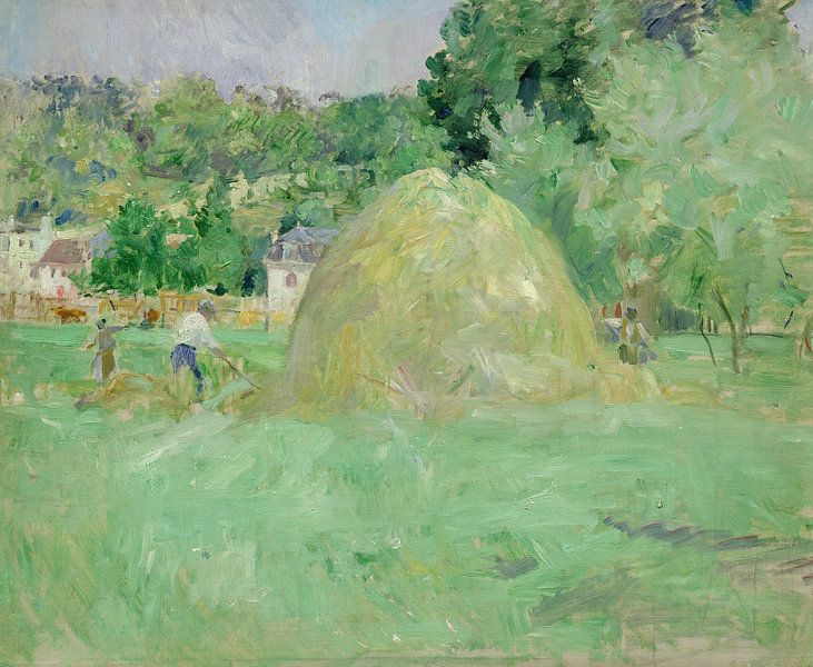 Heuhaufen bei Bougival, Berthe Morisot von Bridgeman Masters