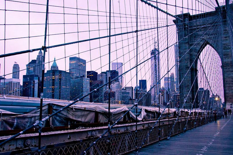 Pont de Brooklyn, New York par Marije van der Werf