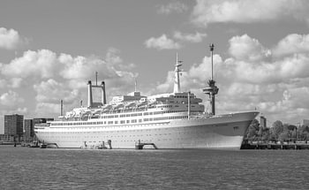 Die SS Rotterdam in Rotterdam
