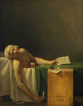 Marat ermordet, Jacques-Louis David