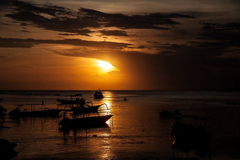 Lumière dorée du soir - Nusa Lembongan, Indonésie par Inge van Veen