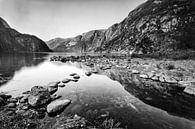 Meer bij Eidfjord van Frank Hoogeboom thumbnail