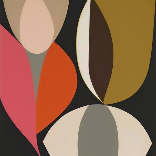 Abstraktes Retro-Muster