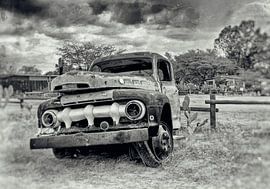 car wreck in Namibia 5 by Jan van Reij