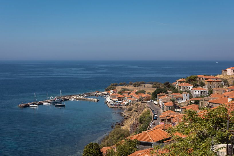 Molyvos Lesbos Greece ( Mythimna) by Rinus Lasschuyt Fotografie