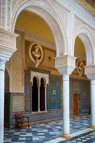 Casa de Pilatos,  Andalusische elegantie in Sevilla van Antwan Janssen