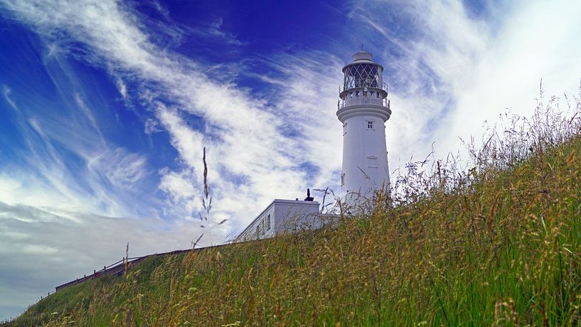 Flamborough Head Lighthouse in England by Babetts Bildergalerie