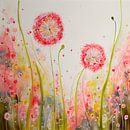 Bladder flower elegant pastel by Bianca ter Riet thumbnail