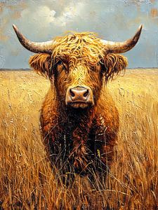 Scottish Highland cattle by Max Steinwald